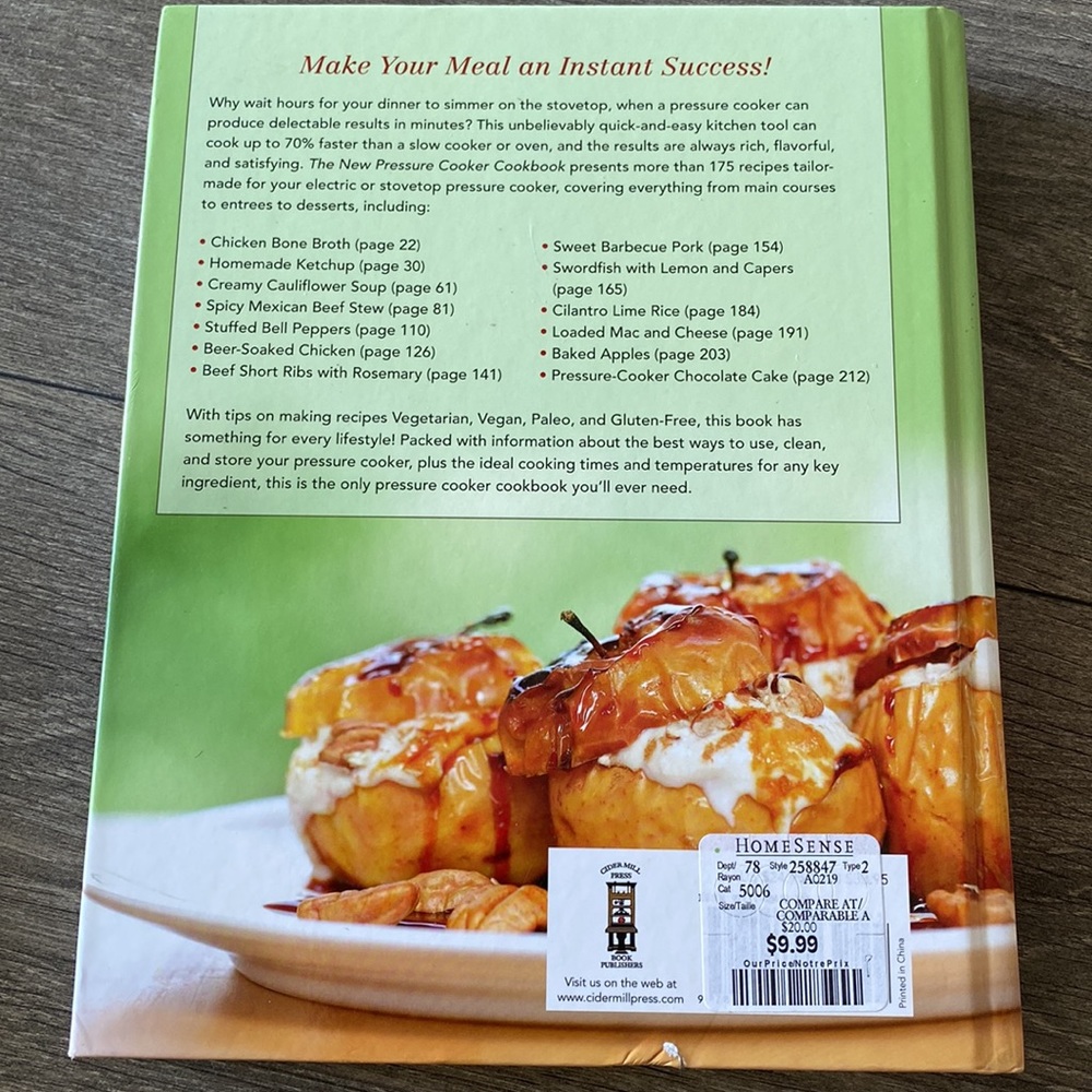 Pressure Cooker Cook Book - Picture 2 of 2
